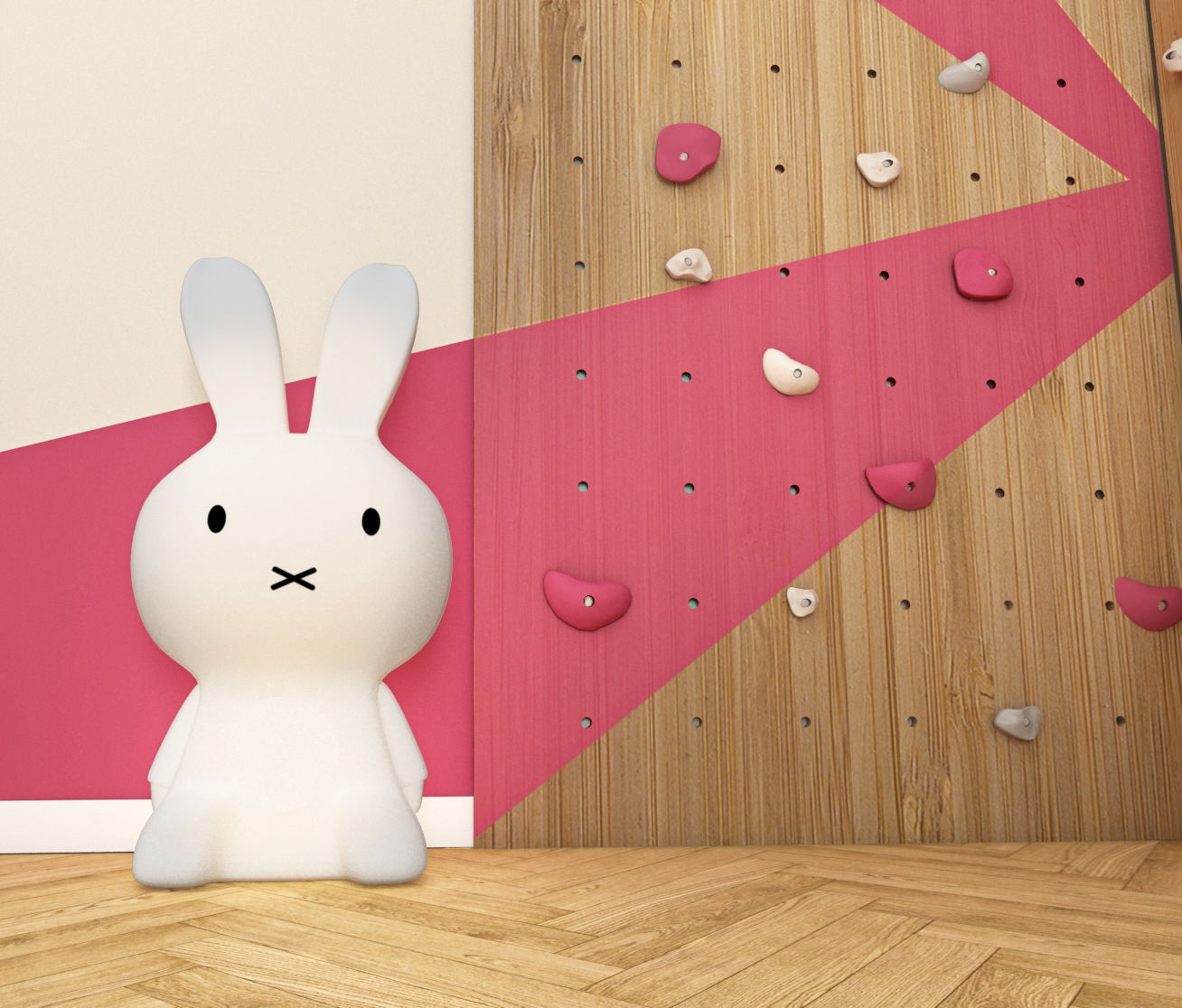 עיצוב חדר משחקים משפ' גולדברג גליל ים