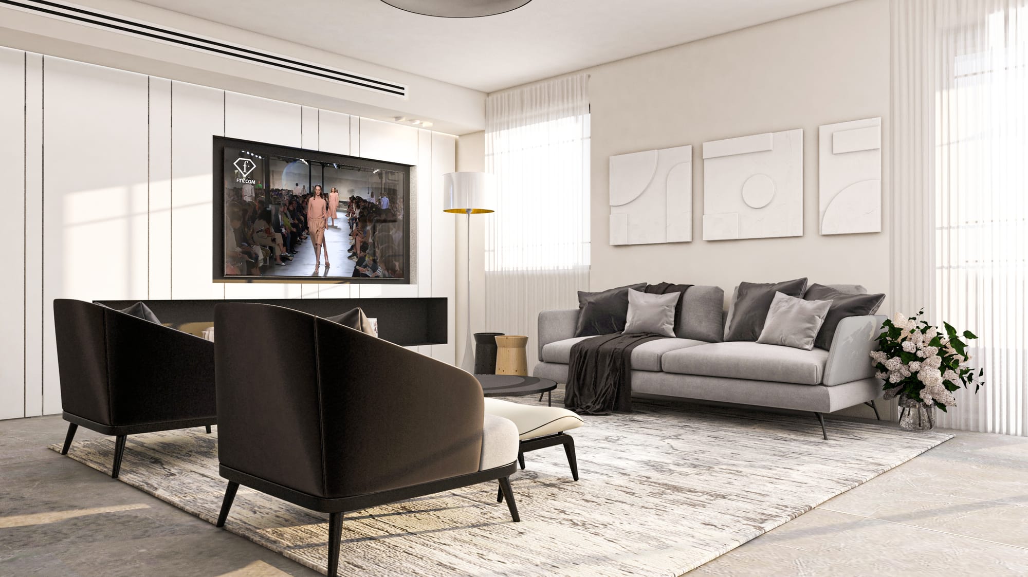 עיצוב דירת יוקרה צפון ת"א