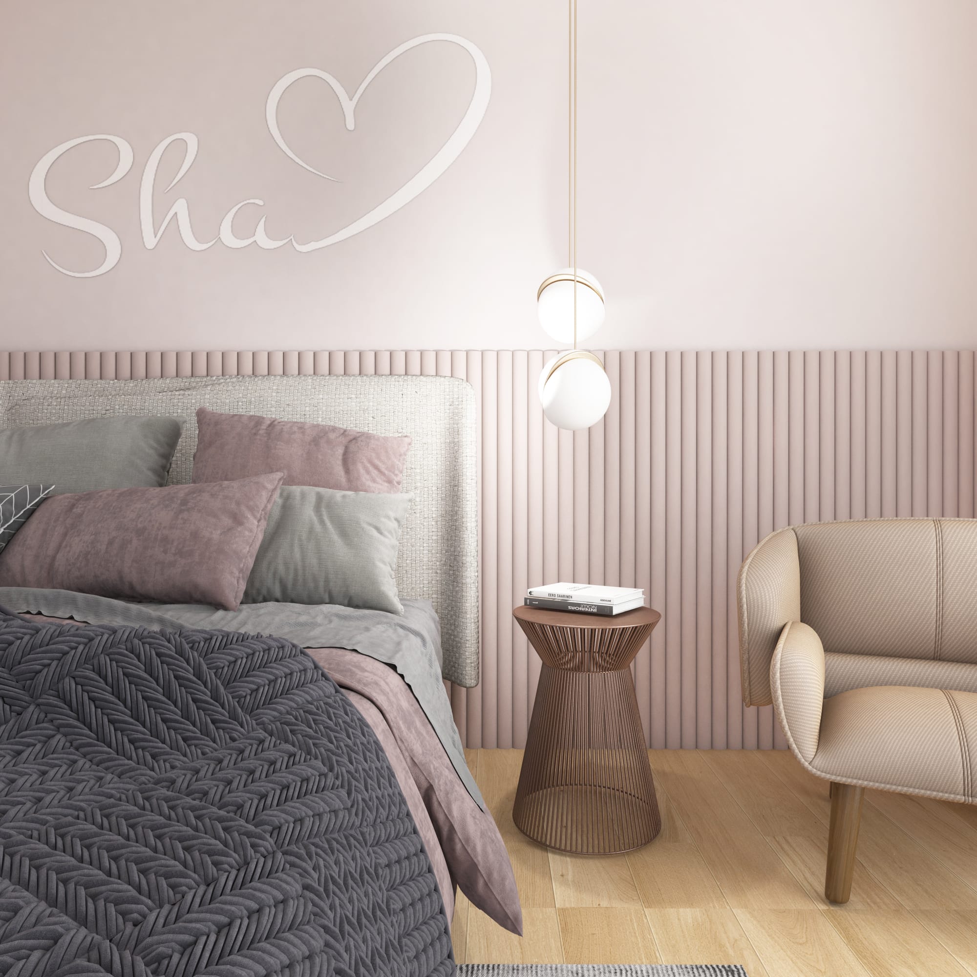 עיצוב חדר למתבגרת בסגנון נורדי