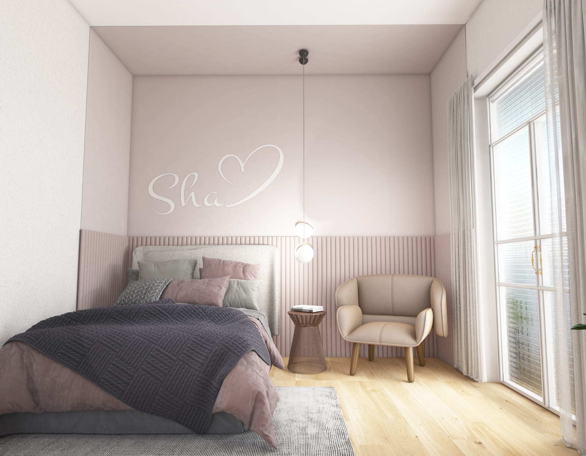 עיצוב חדר למתבגרת בסגנון נורדי