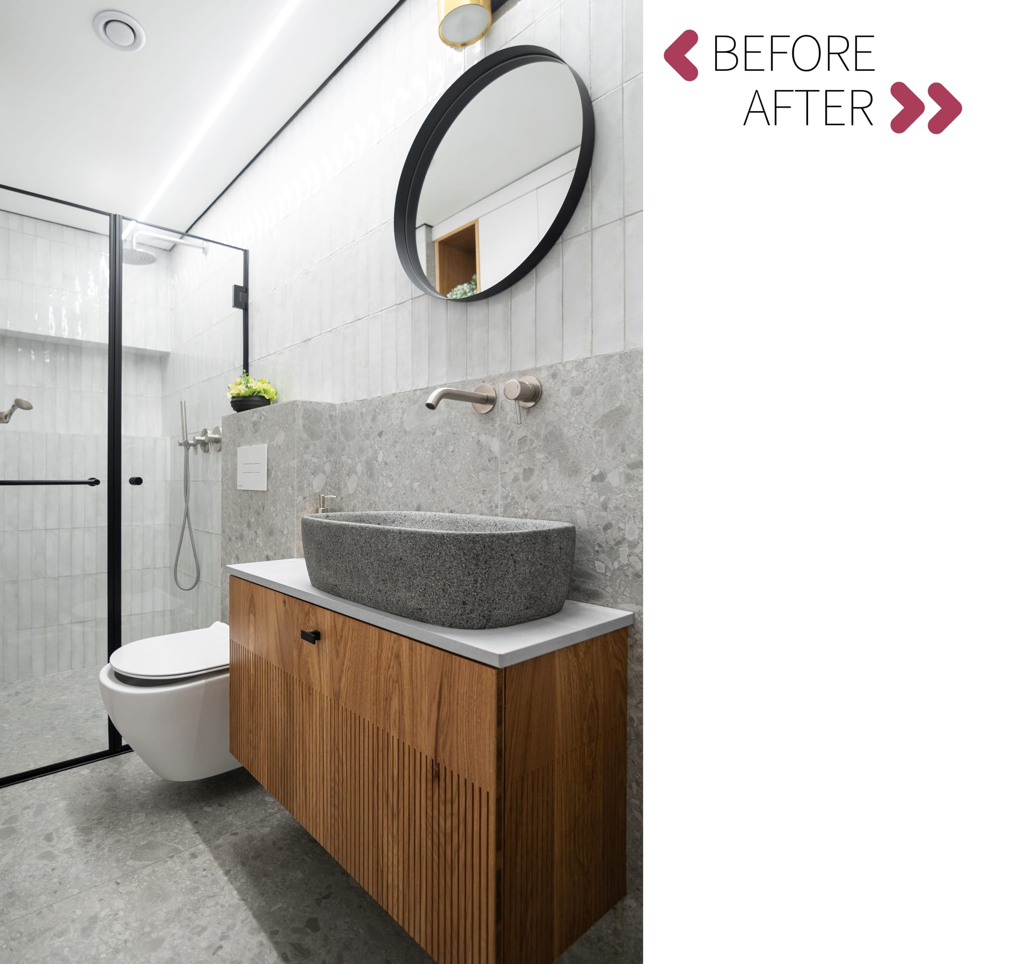 עיצוב חדר רחצה רמת גן