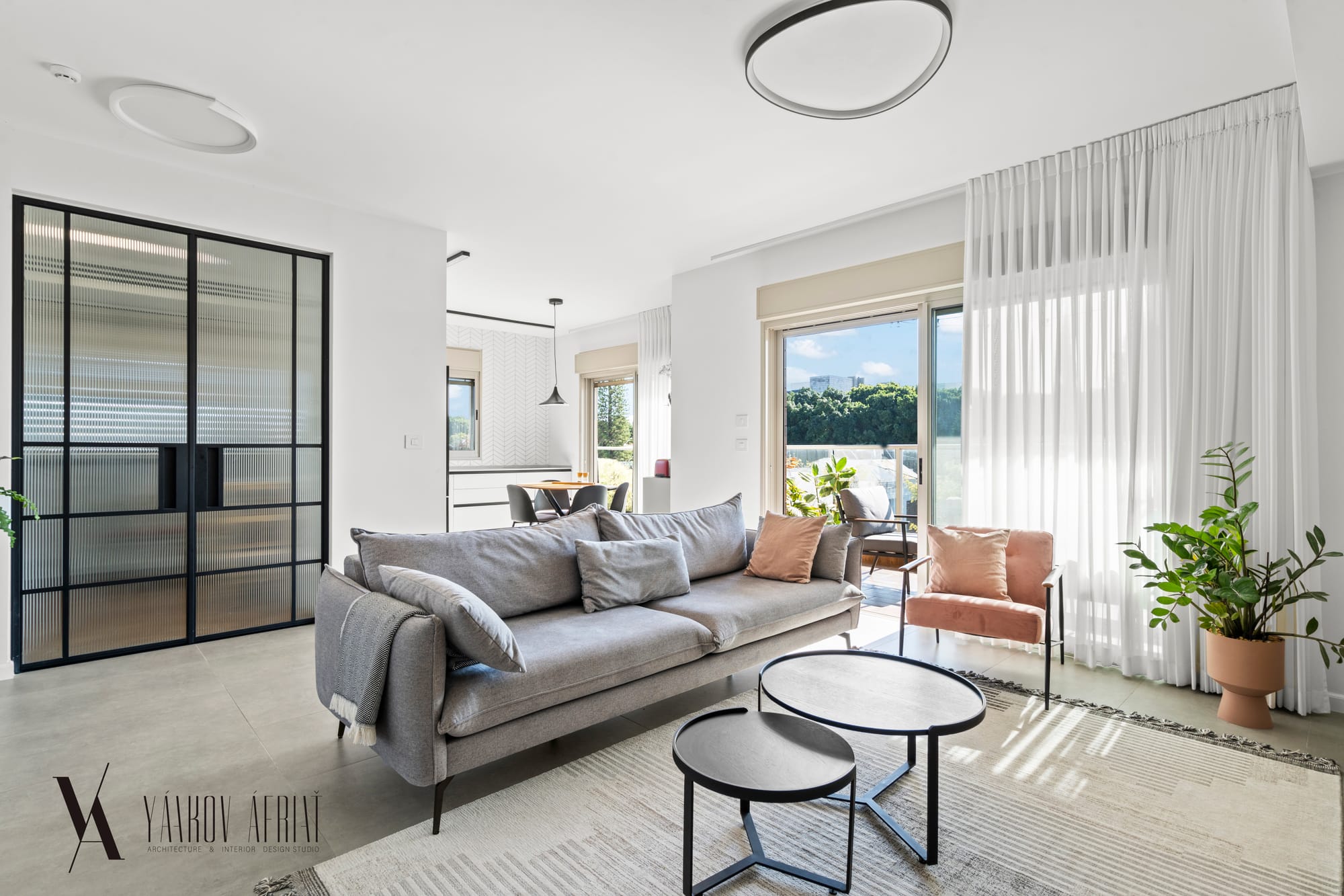 עיצוב דירת קבלן בהרצליה