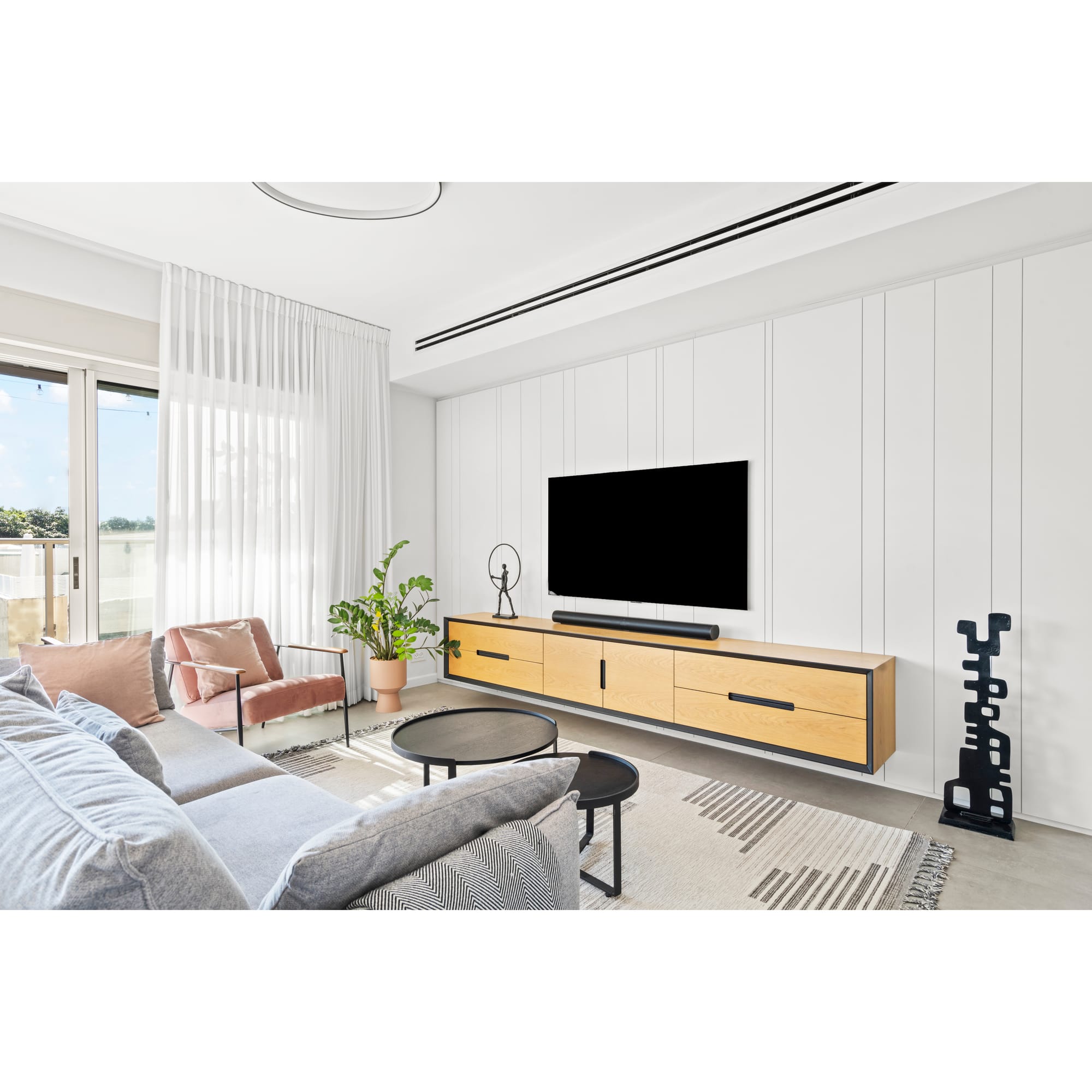 עיצוב דירת קבלן בהרצליה