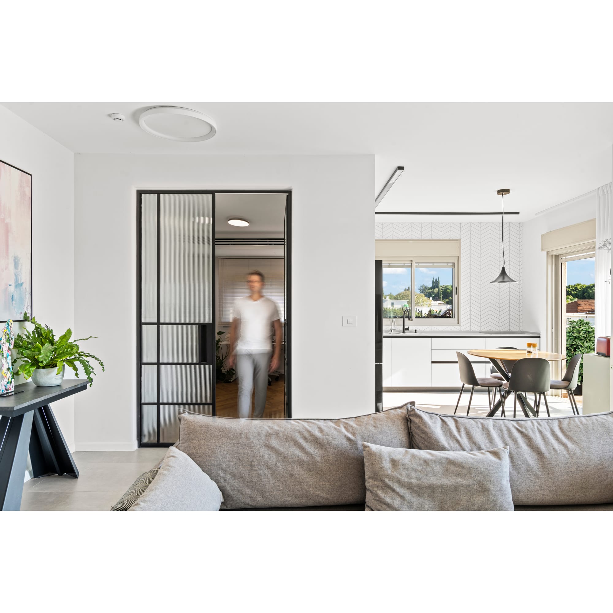 עיצוב דירת קבלן בהרצליה