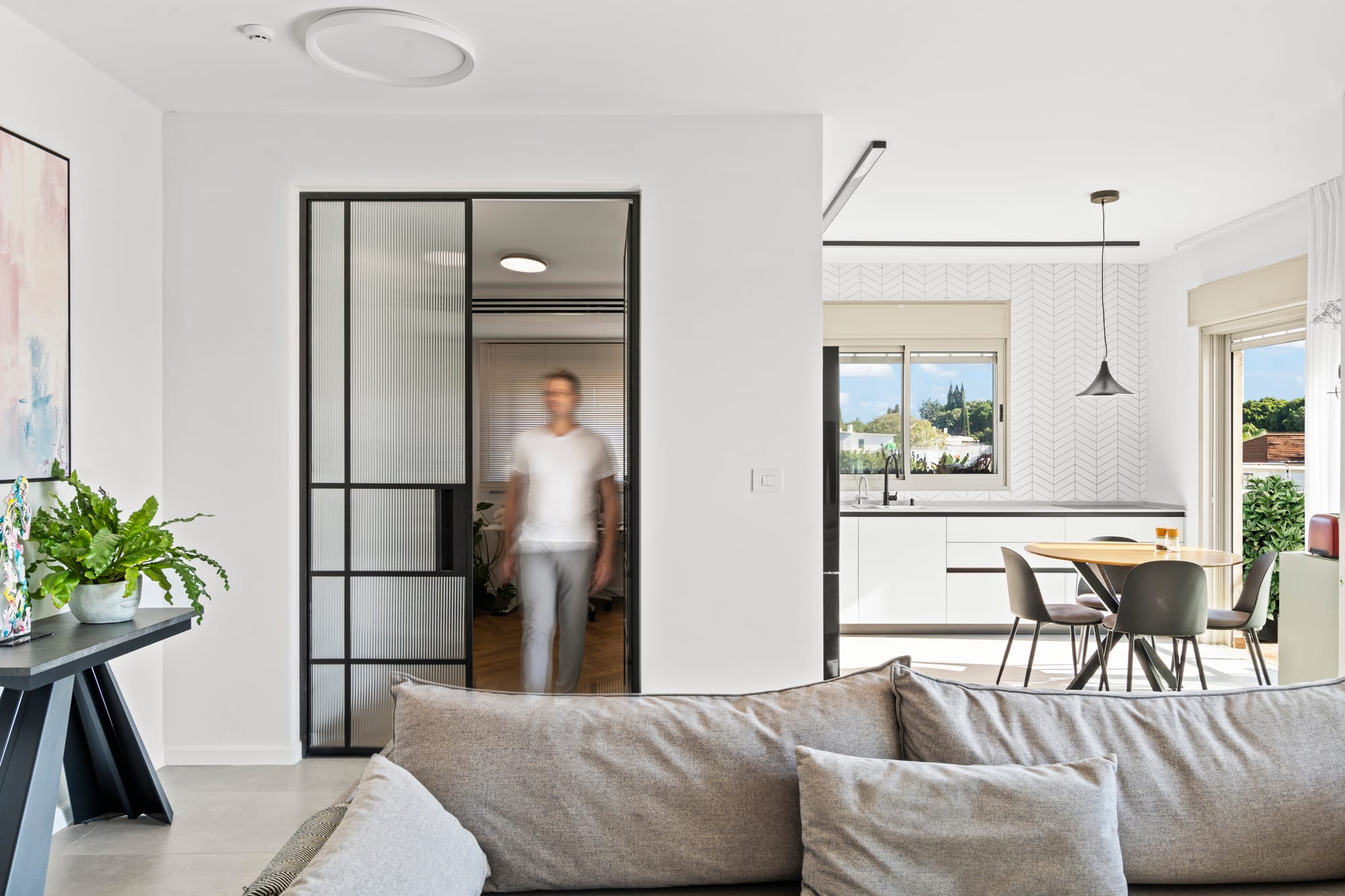 עיצוב דירת קבלן בהרצליה