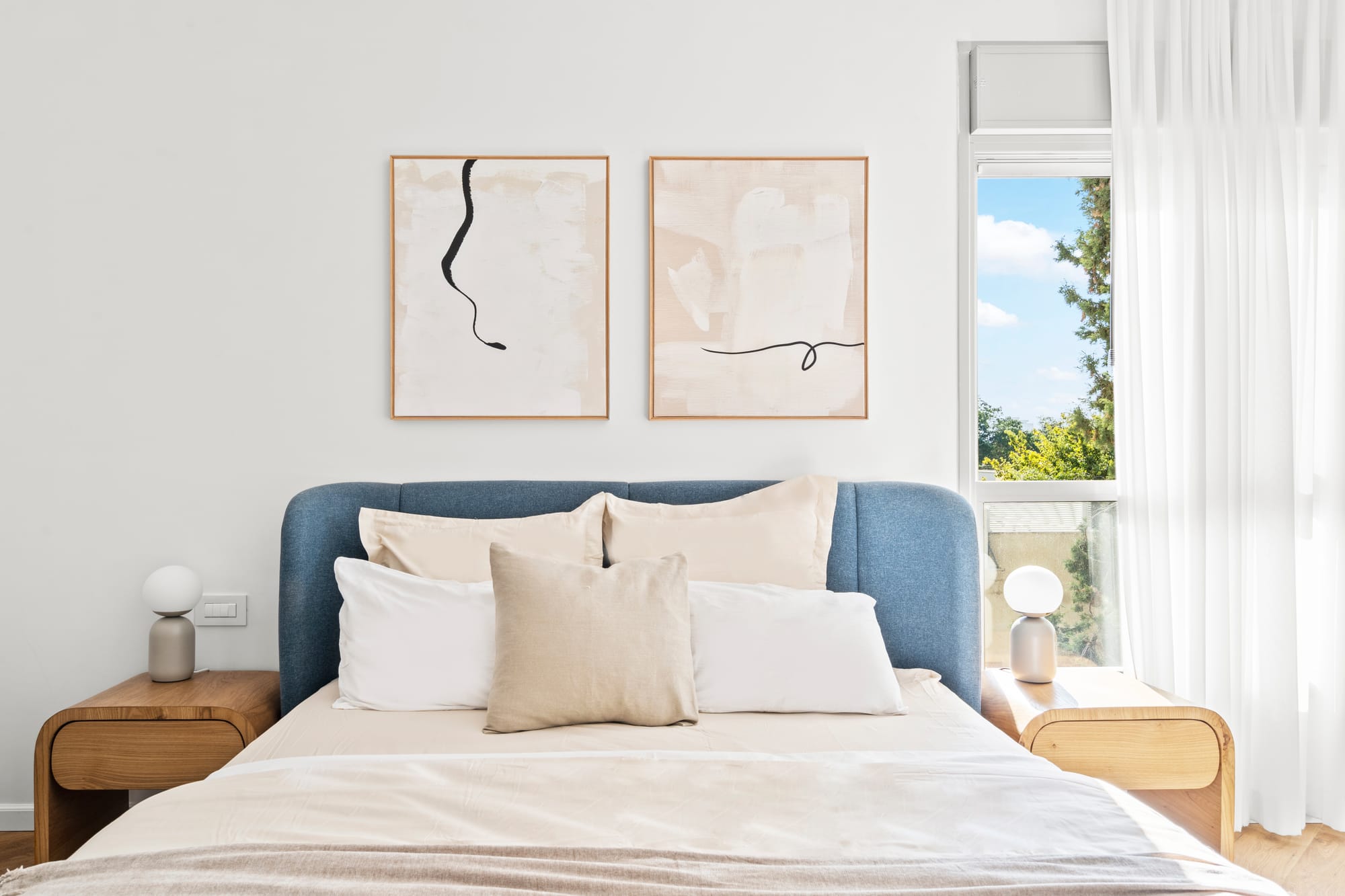 עיצוב דירת קבלן בהרצליה