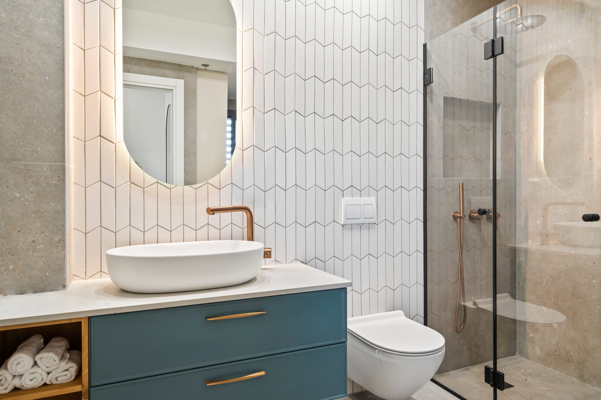 עיצוב דירת קבלן ברמת אפעל