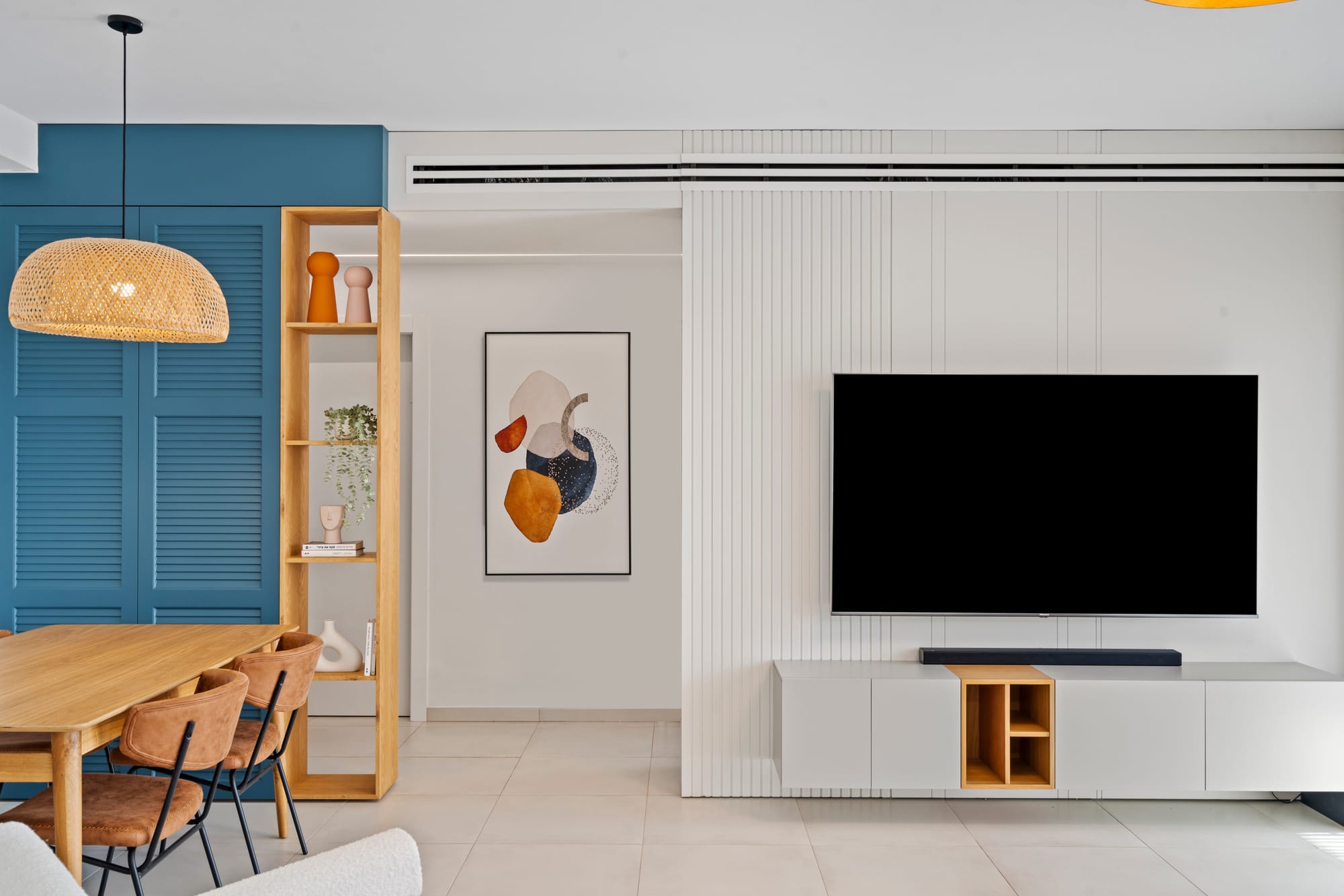 עיצוב דירת קבלן ברמת אפעל