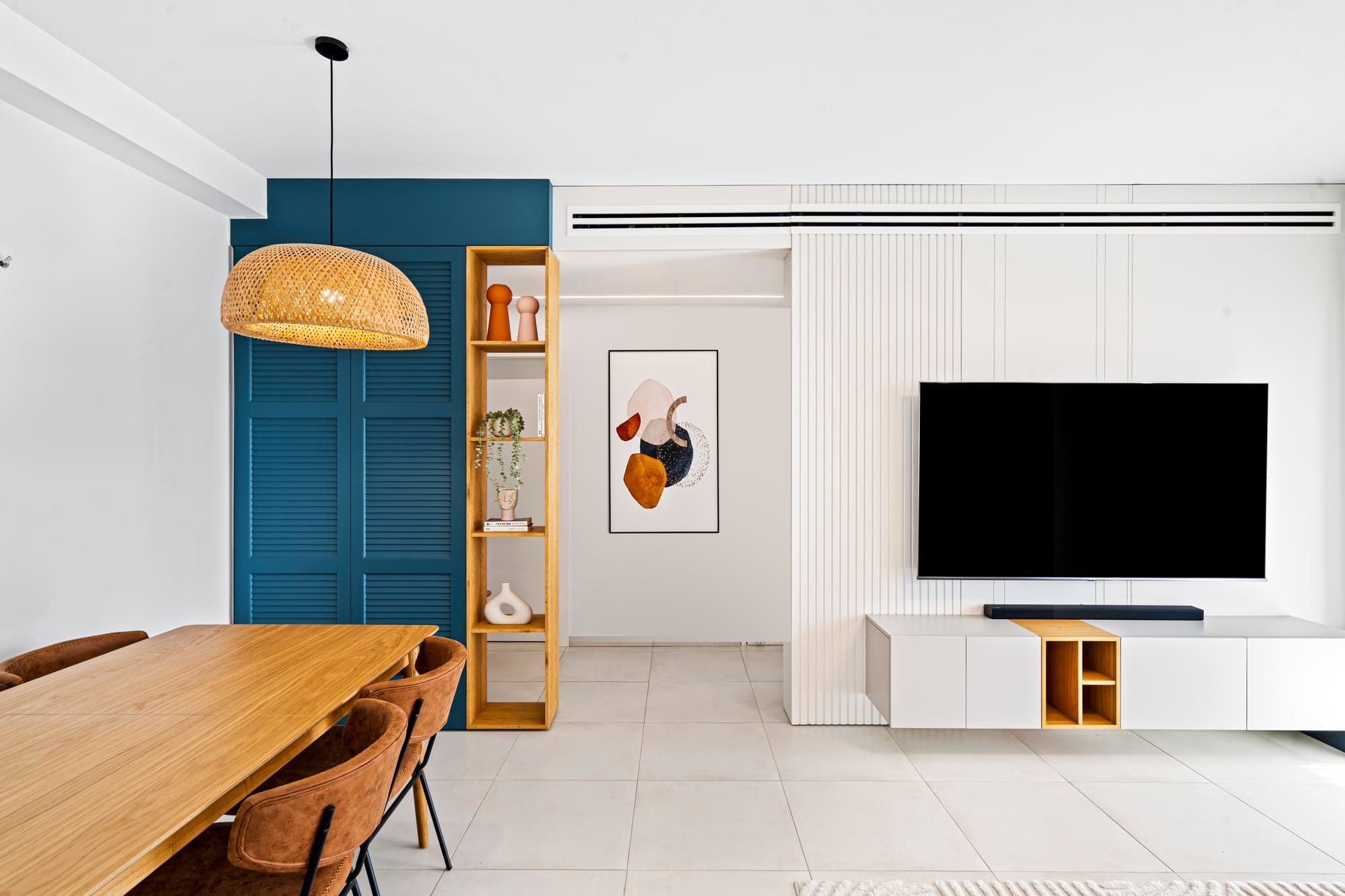 עיצוב דירת קבלן ברמת אפעל