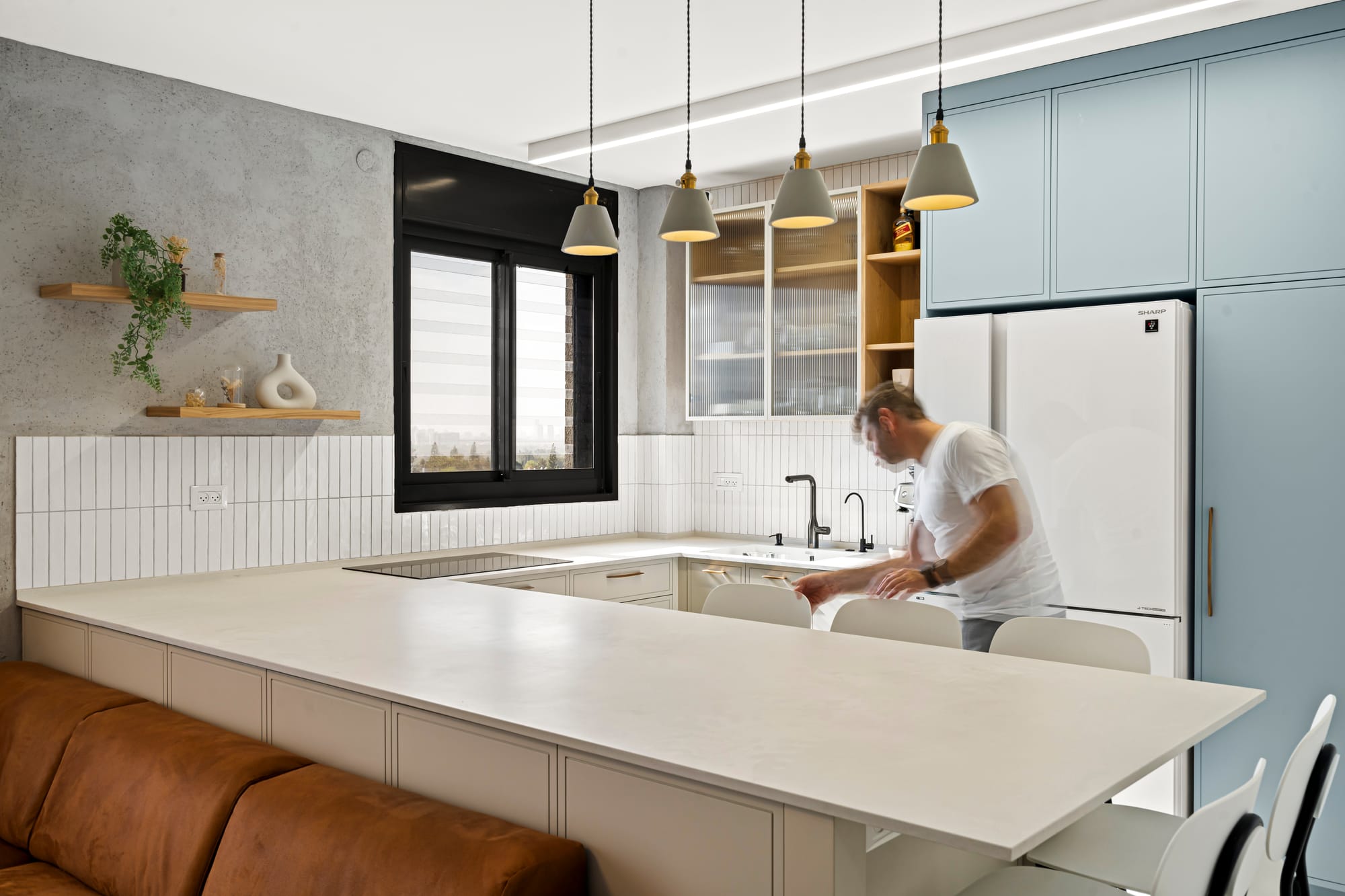 עיצוב דירת קבלן ברמת אפעל