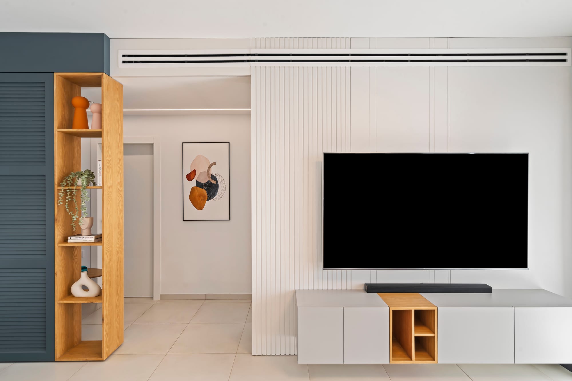 עיצוב דירת קבלן ברמת אפעל