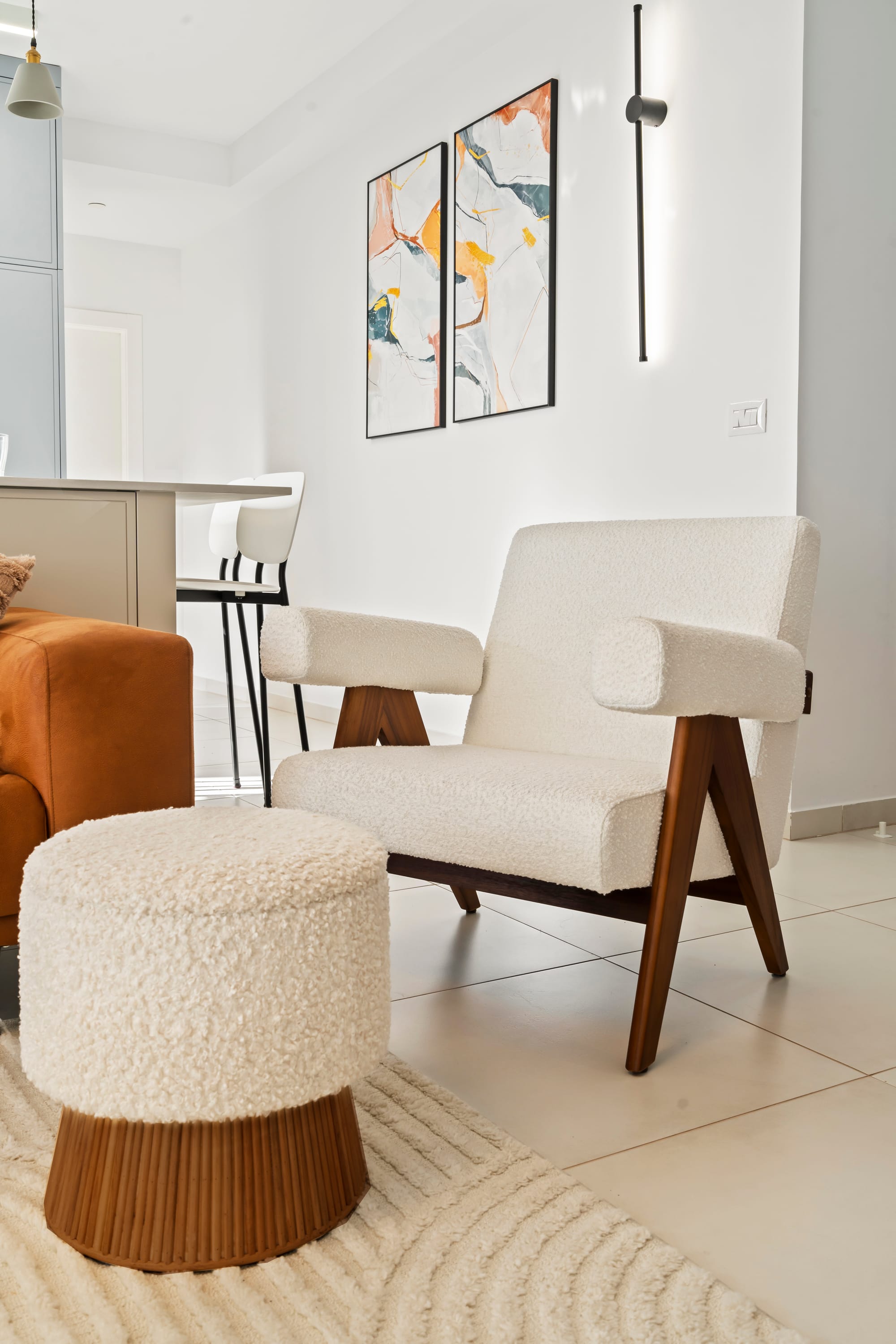 עיצוב דירת קבלן ברמת אפעל