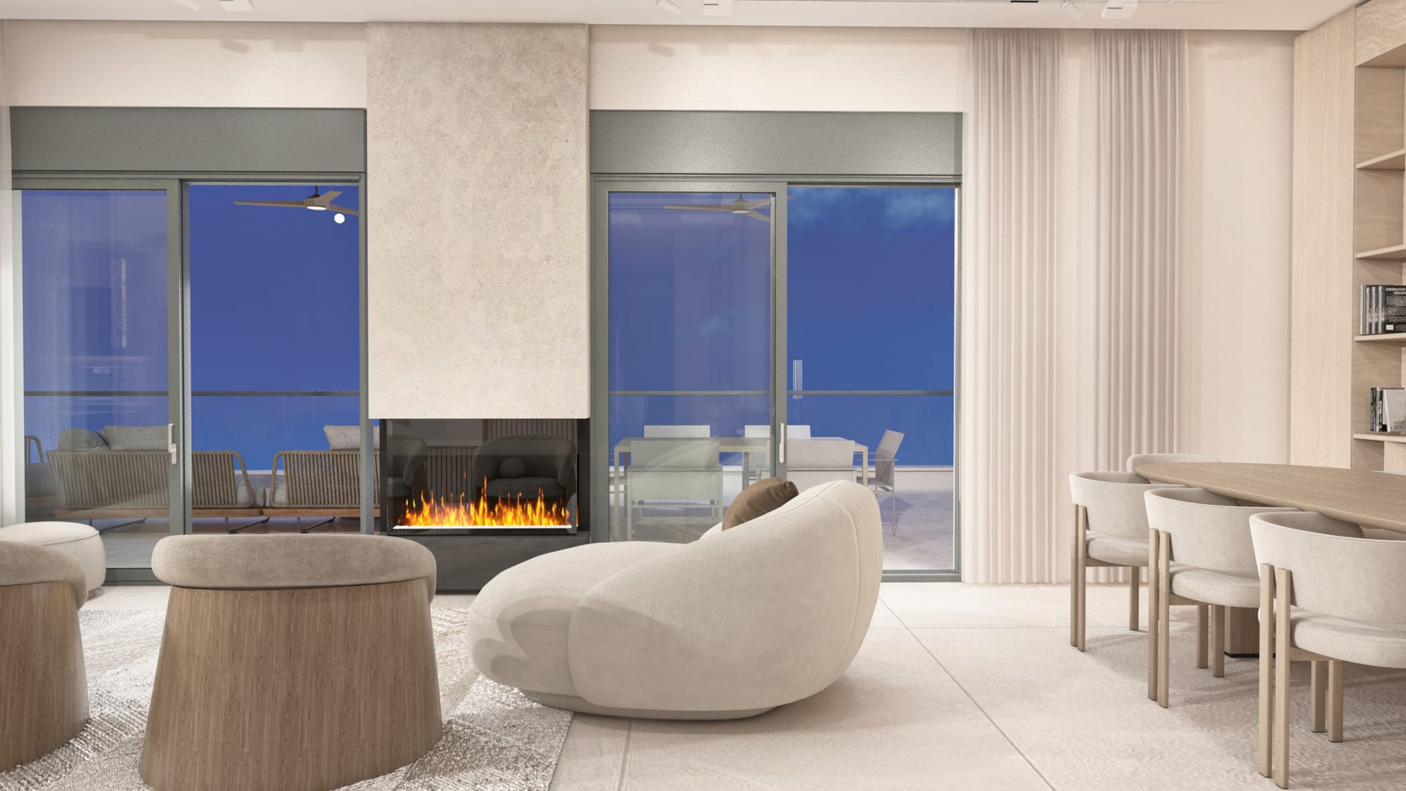 פנטהאוז במרכז