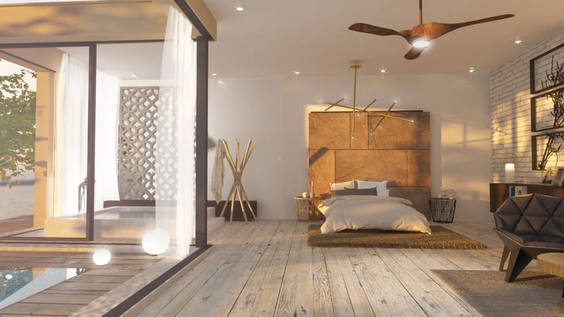 עיצוב צימר ב"טבע" מושב ביריה