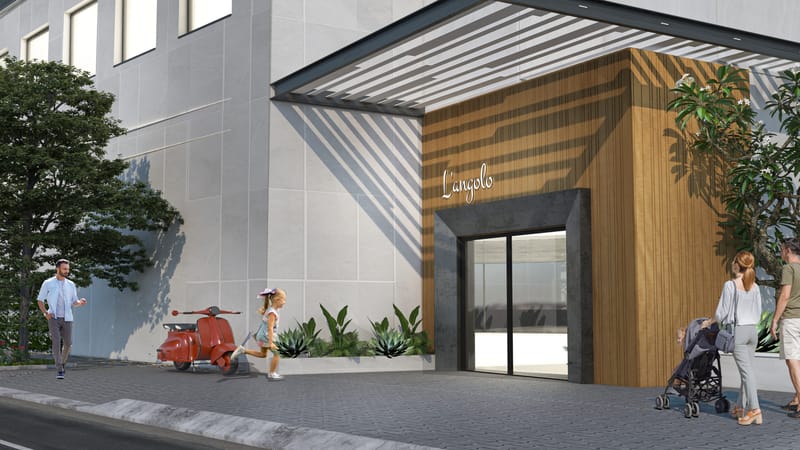 עיצוב ושידרוג חזיתות ביניין משרדים ז'בוטינסקי בני ברק