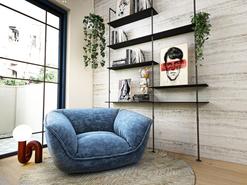 מלאת חיים...עיצוב דירה תל אביבית שלא מפסיק להפתיע!