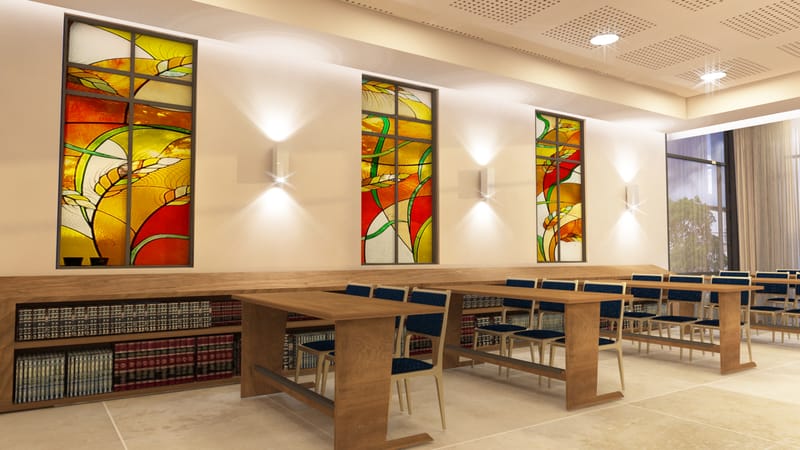 עיצוב בית כנסת "ההלכה" רמת גן