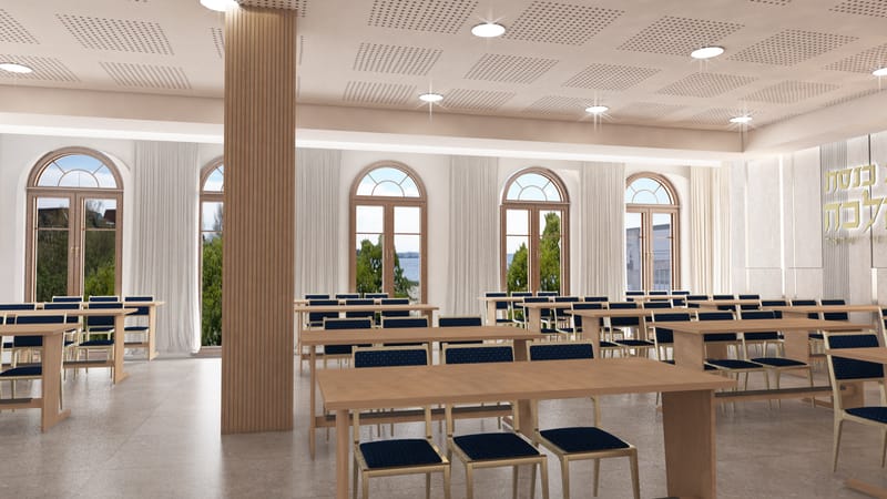 עיצוב בית כנסת "ההלכה" רמת גן