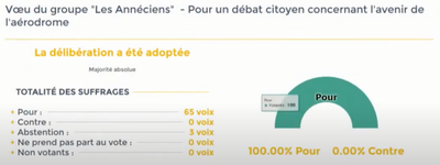 Le conseil municipal d'Annecy réclame un débat sur l'avenir de l'aérodrome !