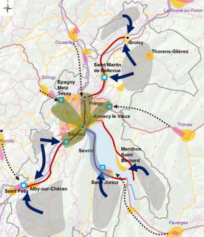 Quel phasage pour la réalisation du nouveau réseau de transport du Grand Annecy ?