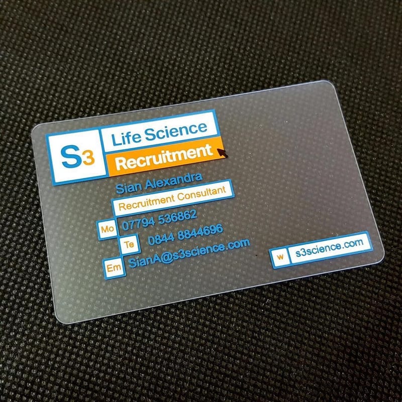 PLASTIC BUSINESS CARDS