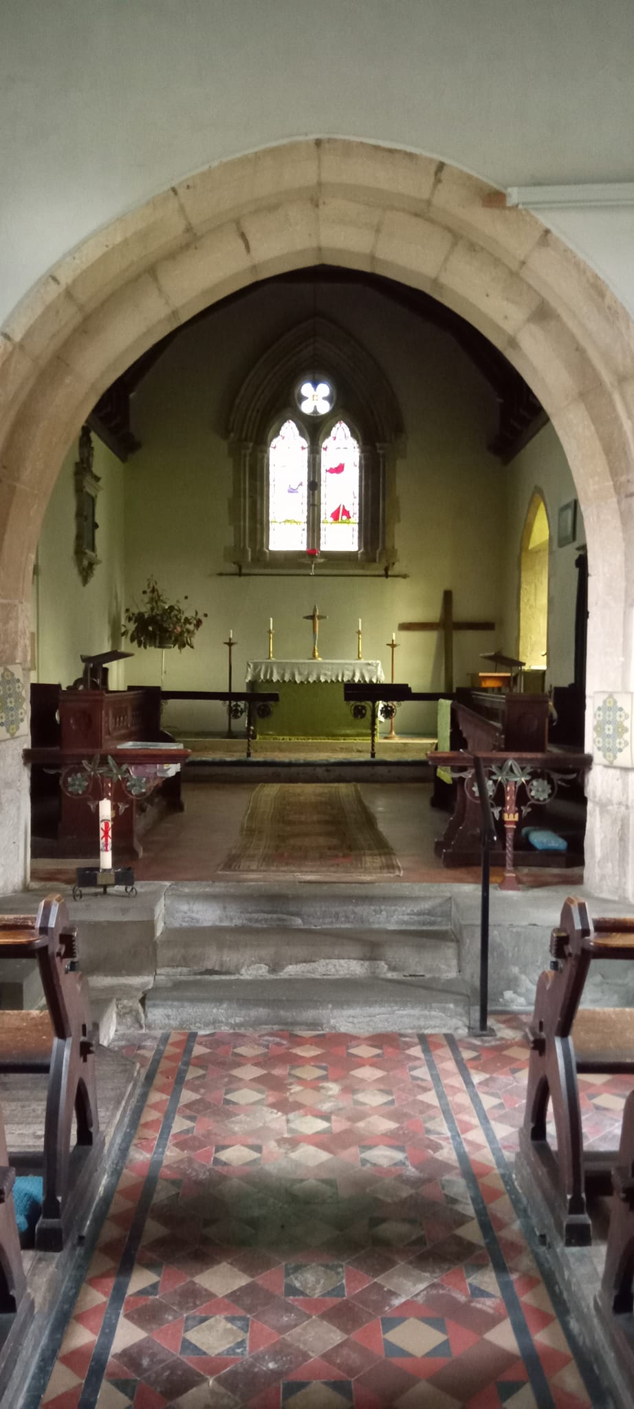 Memorials inside St Mary's Church