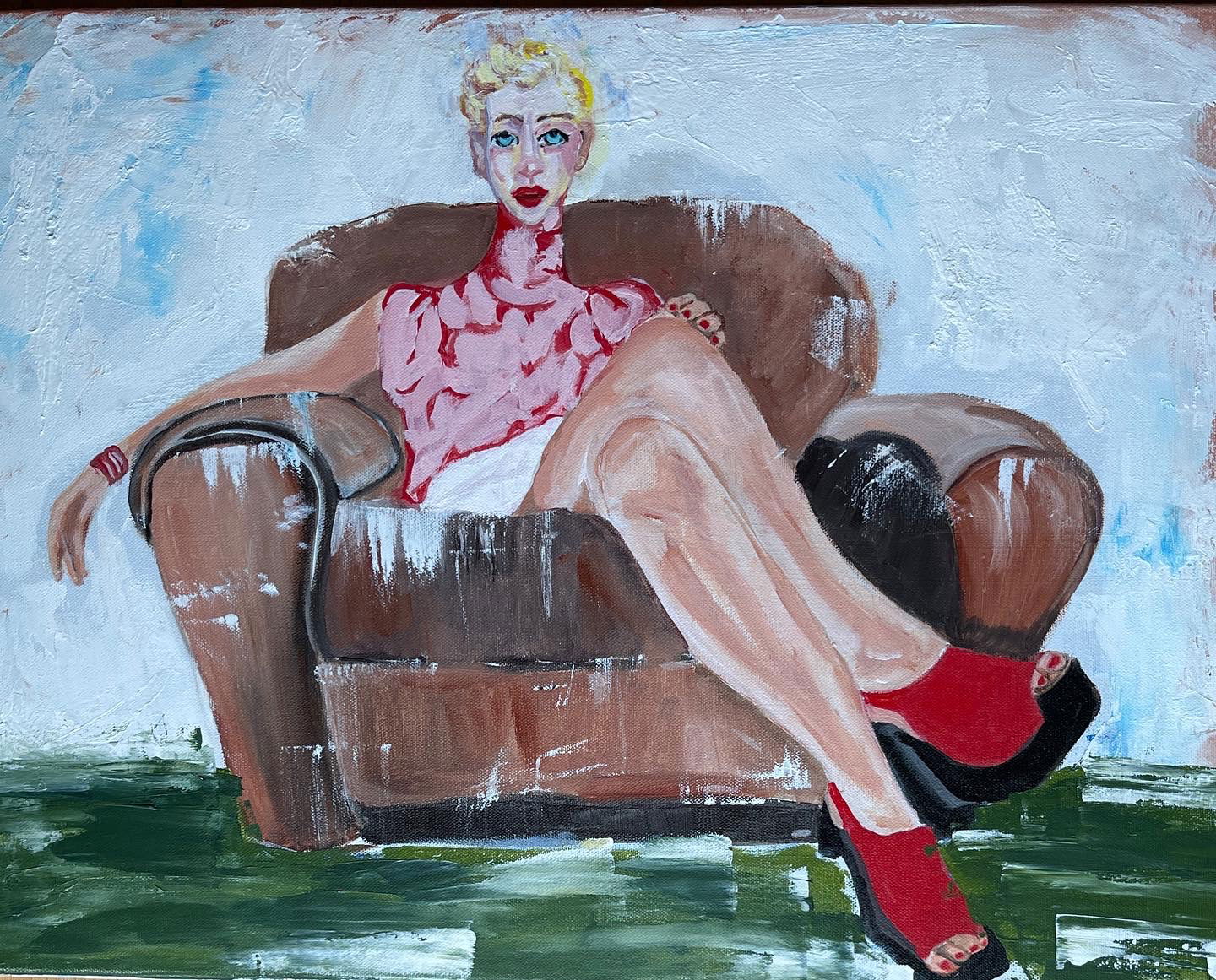 Lady in Chair #1