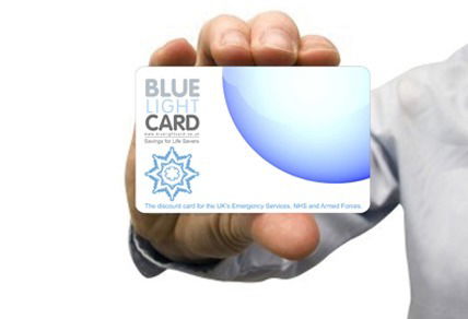 A little extra for blue light card holders!