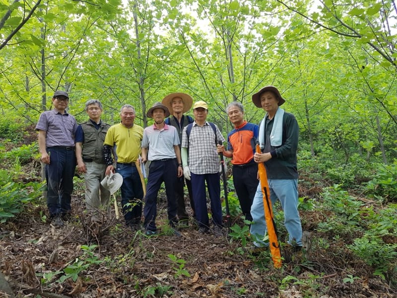 2017 바이오 순환림 생육상황조사를 위한 조사원 workshop