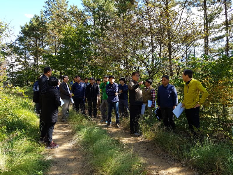 2017 바이오순환림 조림지 현장토론회