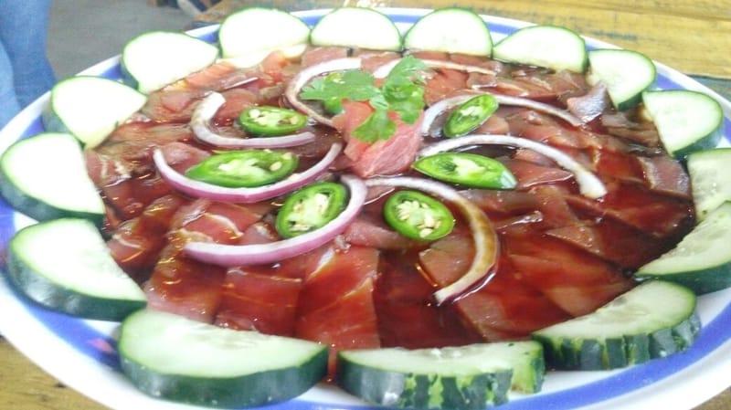 SASHIMI DE TUNA