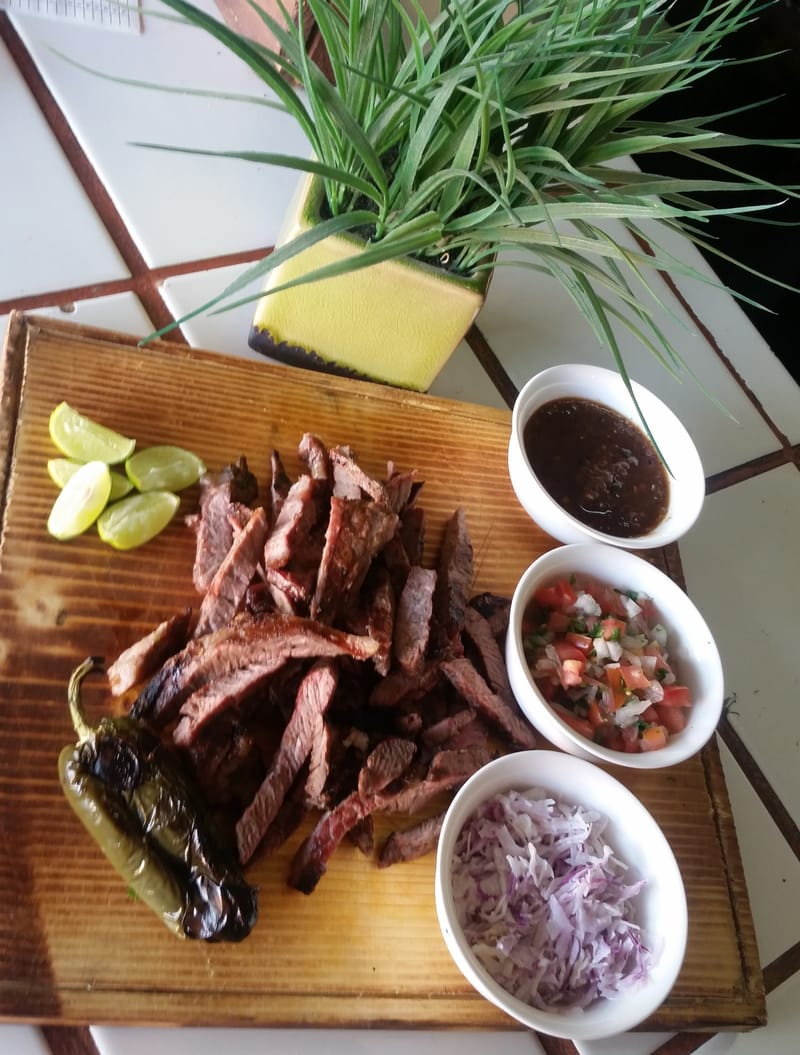 SIRLOIN STEAK TACOS  CARNE SIRLOIN TACOS