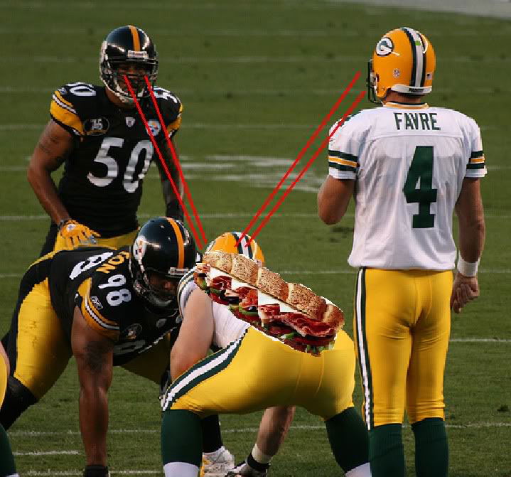 Favre Dollar Footlong Tramples Big R, Takes Career Series Lead 4-1