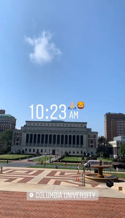 Columbia University's Motto