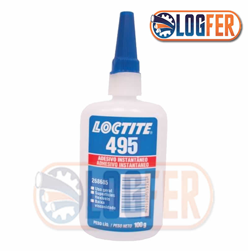 Loctite 495 Adesão De Borracha 100g