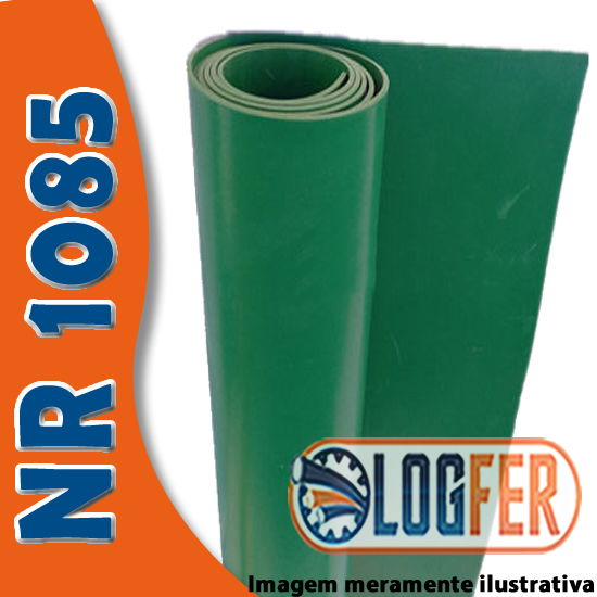 Lençol Borracha natural NR 1025 Verde