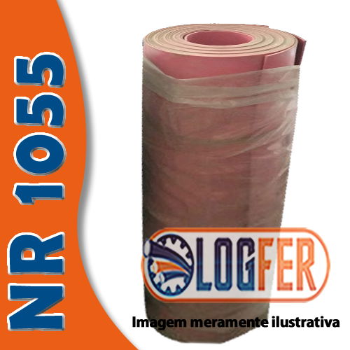 Lençol Borracha natural NR 1055 Rosa