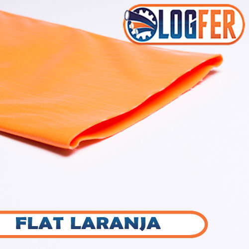 Mangueira FLAT laranja