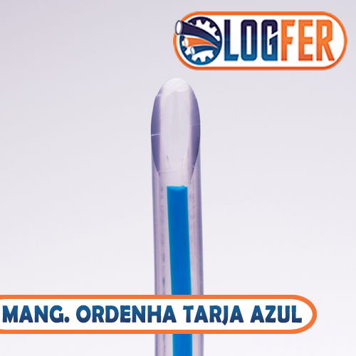 Mangueira ordenha faixa azul