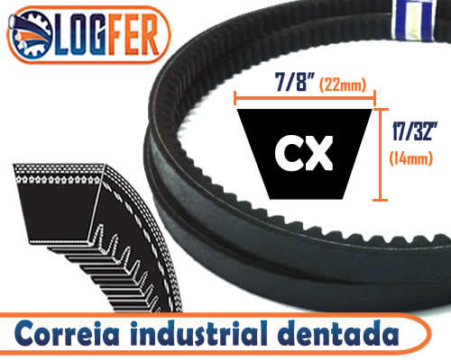 Correia Dentada CX