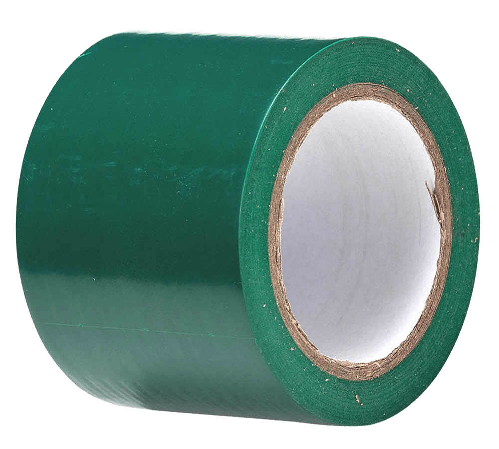 Fita demarcação de solo 100mm Verde