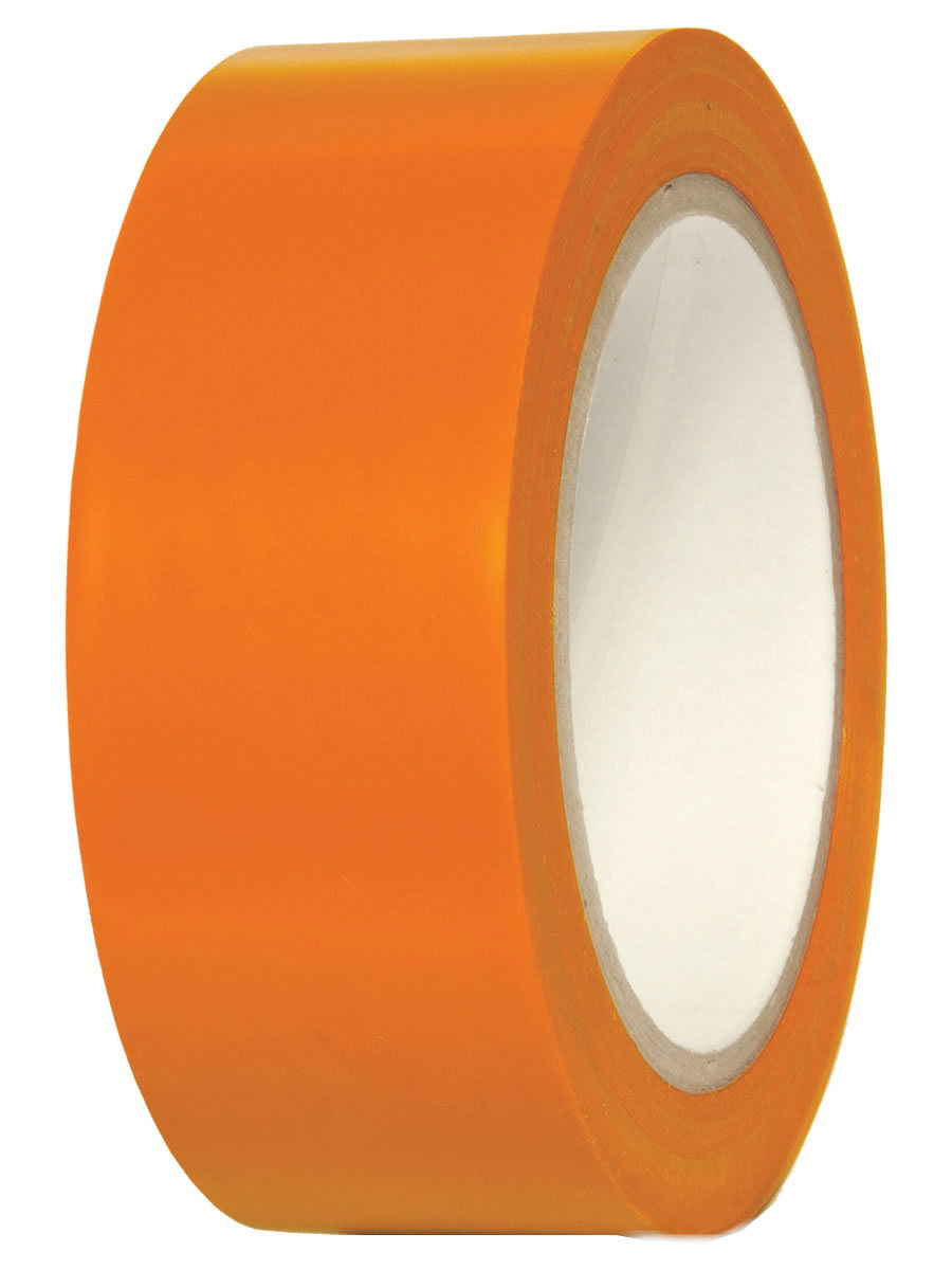 Fita demarcação de solo 48mm Laranja