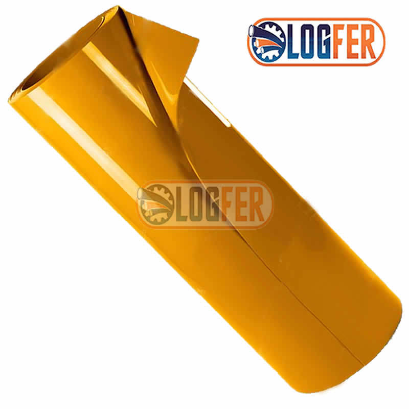 Lençol PVC opaco amarelo