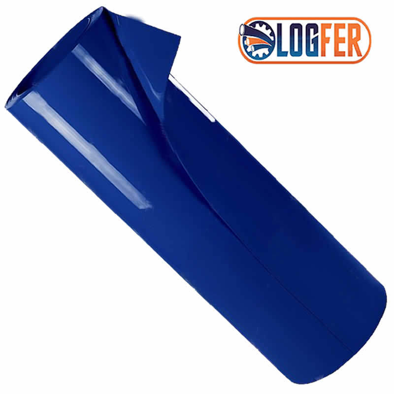 Lençol PVC opaco azul