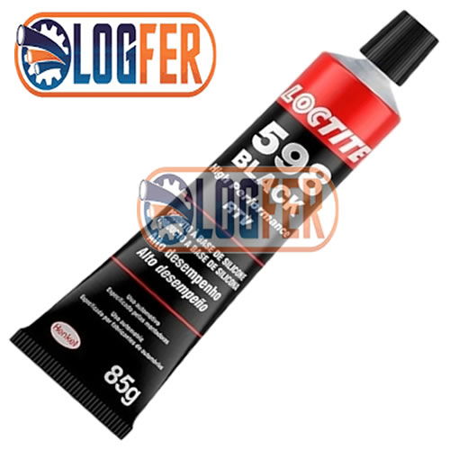 Silicone Vedação Black 598 85g