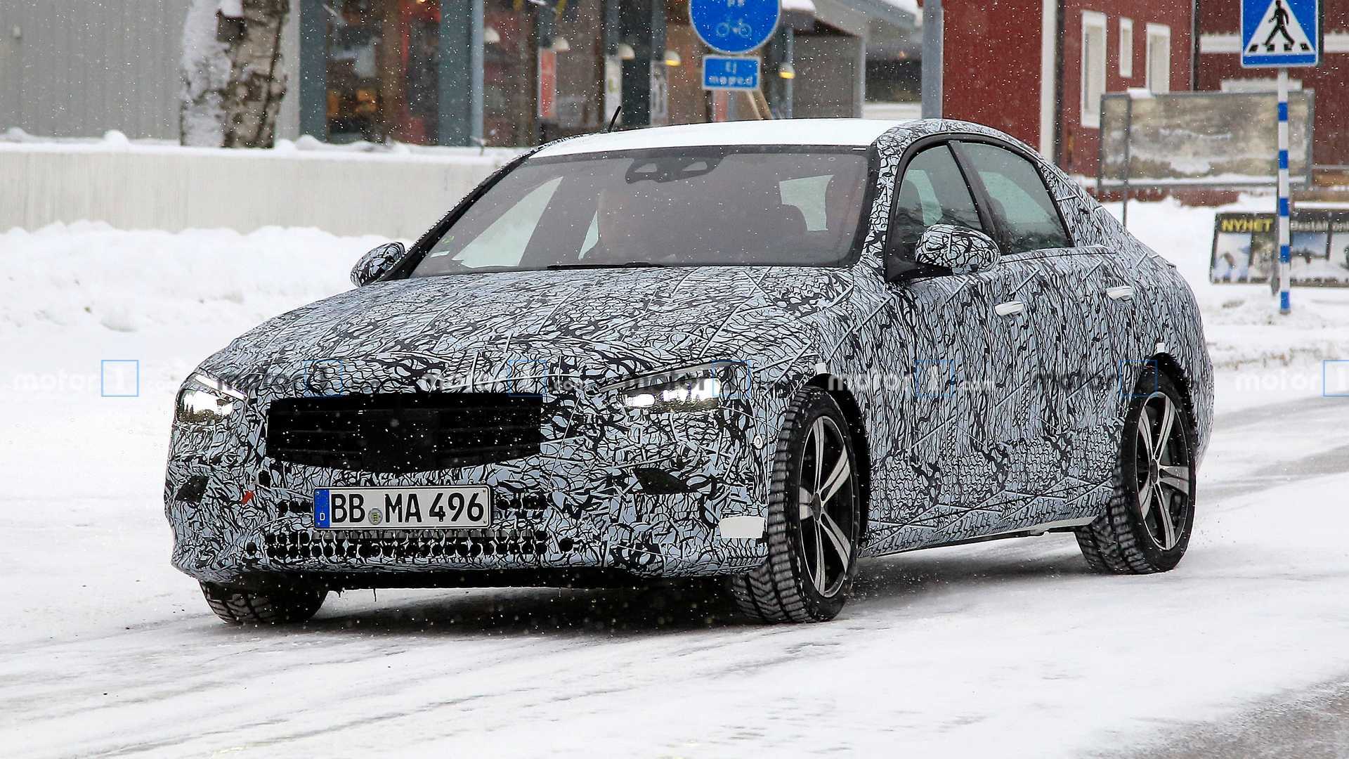 [5/30/2020] New 2022 Mercedes C-Class in Camo Spied Hitting The Streets