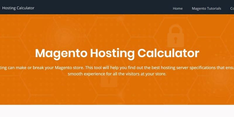 Magento Hosting Requirement via Hosting Calculator