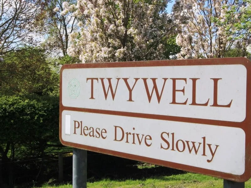 TWYWELL PARISH BOUNDARY & CONSERVATION AREA