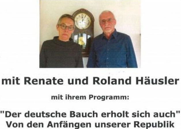 Renate und Roland Häusler - „ Der deutsche Bauch erholt sich auch….“ - Kopieren