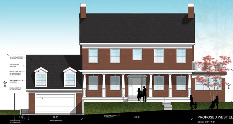 Single-Family Garage Addition and Kitchen Renovation